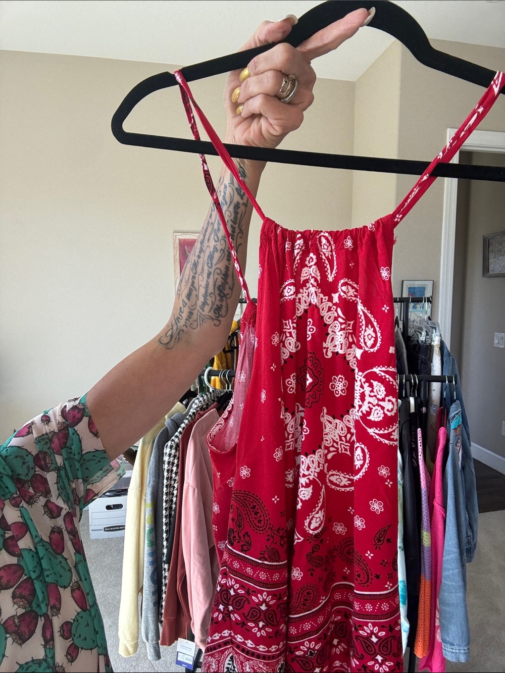almost famous bandana tank